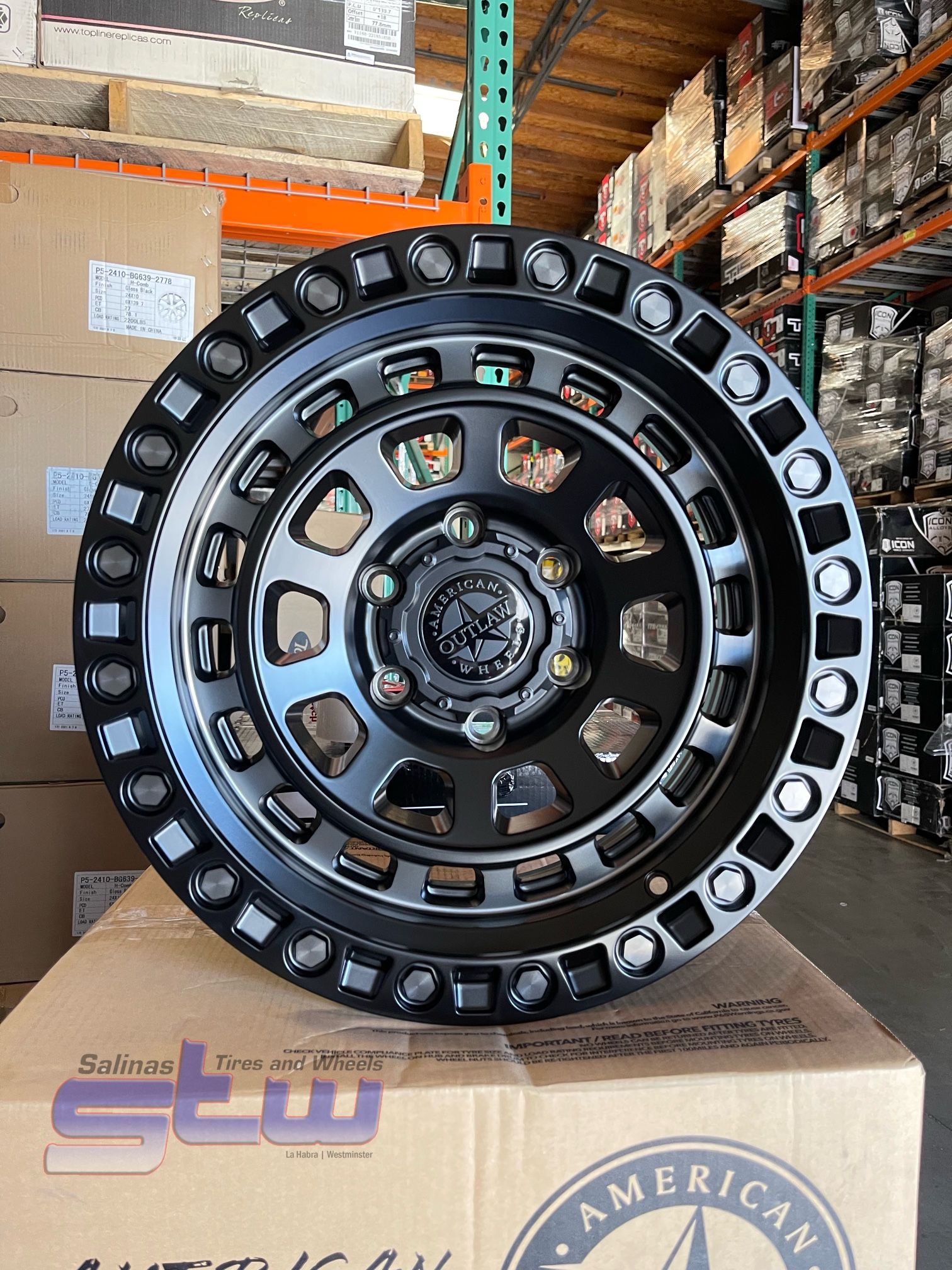 American Outlaw Maverick 17x8 6x139 Or 5x127 With Pirellie Tires 265/70/17