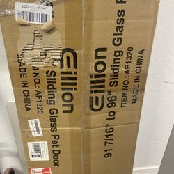 Eillion Sliding Glass Dog Door 