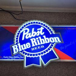 Pabst Blue Ribbon Sign