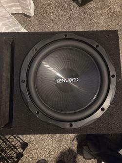 Kenwood 12 inch subwoofer
