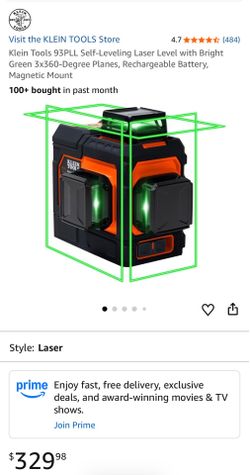 KLEIN SELF LEVELING LASER