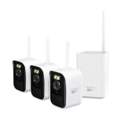 Swann MaxRanger Mini 4K Wireless NVR Security System, 3-Pack $199.99