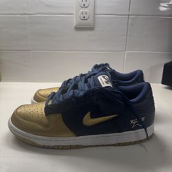 Nike x Supreme SB Dunk Lows “Jewel Swoosh” Size 11