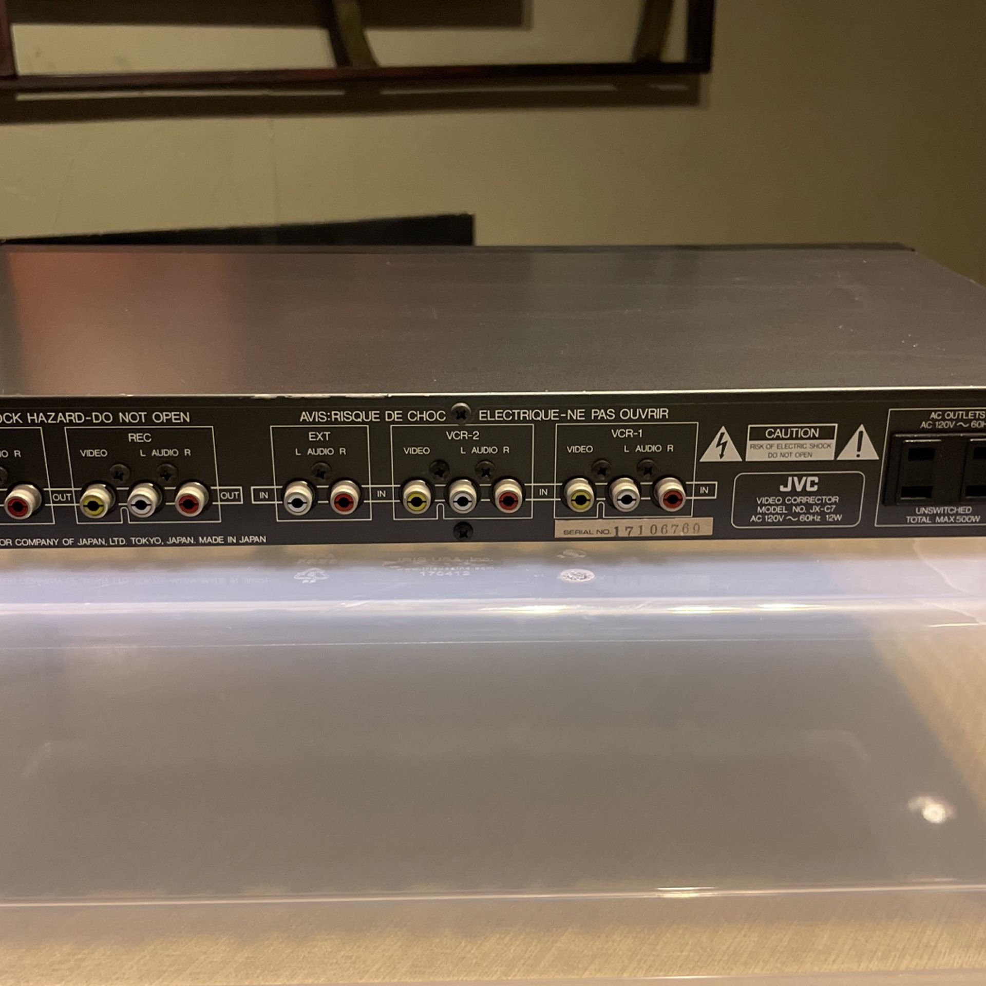 JVC Video color corrector Vintage JX-C7 for Sale in North Richland