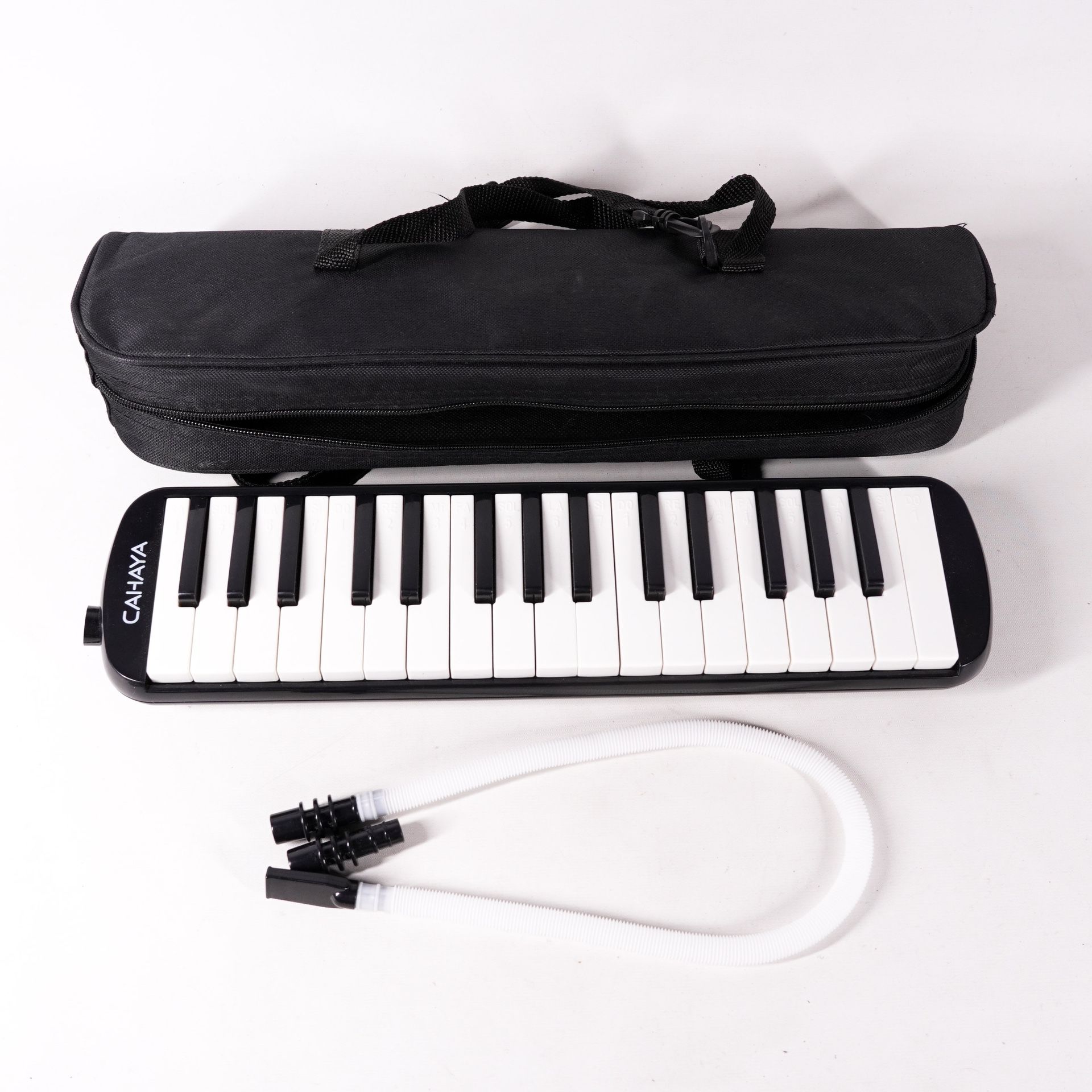 Cahaya Melodica Tube Mouthpiece Air Piano Keyboard 32 Keys Musical Instrument