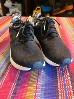 Adidas Cloudfoam Pure SPW Sneaker Shoes 9 Core Black Pulse Lime IG3150