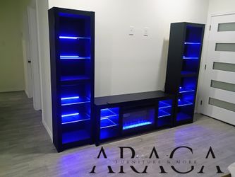 BRAND NEW TVSTAND-  ENTERTAINMENT CENTER