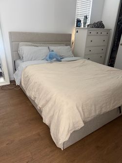 Queen bed frame