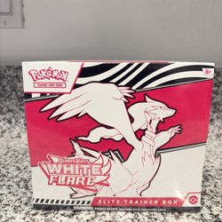 Pokemon TCG White Flare Elite Trainer Box ETB Factory Sealed