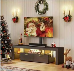 ❤️‍🔥 B) TV Stand with adjustable mount,