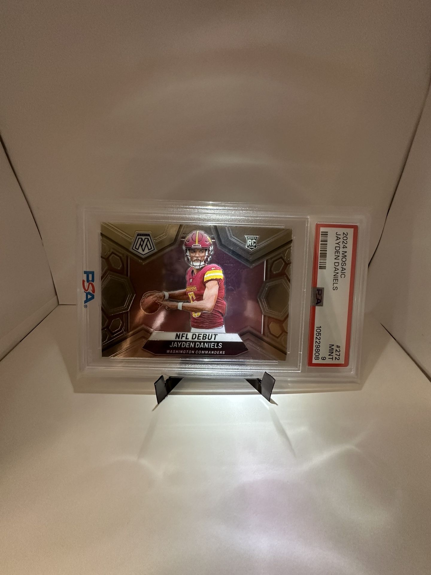JAYDEN DANIELS | BASE NFL DEBUT | PSA 9