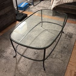 Glass table - great condition