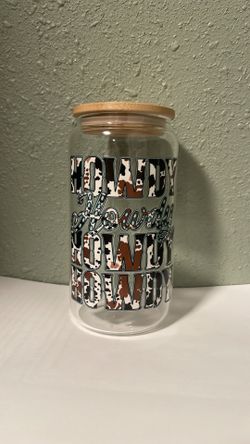 Howdy Glass Cup