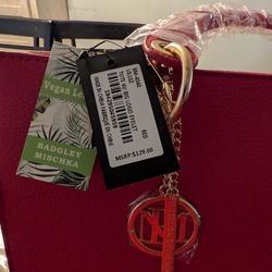 Badgley Mischka Red Purse 