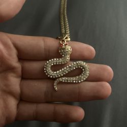 Snake Chain  (very Good Quality Gold Plated )