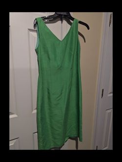 Worn Green Dress - Very Well Taken Care Of (6)