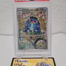 Pokemon PSA 9 Seismitoad & Lillie' Clefairy