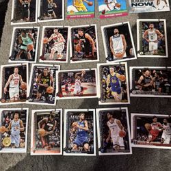 NBA Sports Card lot Panini Topps