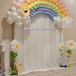  Rainbow Balloon Display 