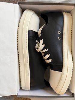 Rick  owens ramones low leather size 13