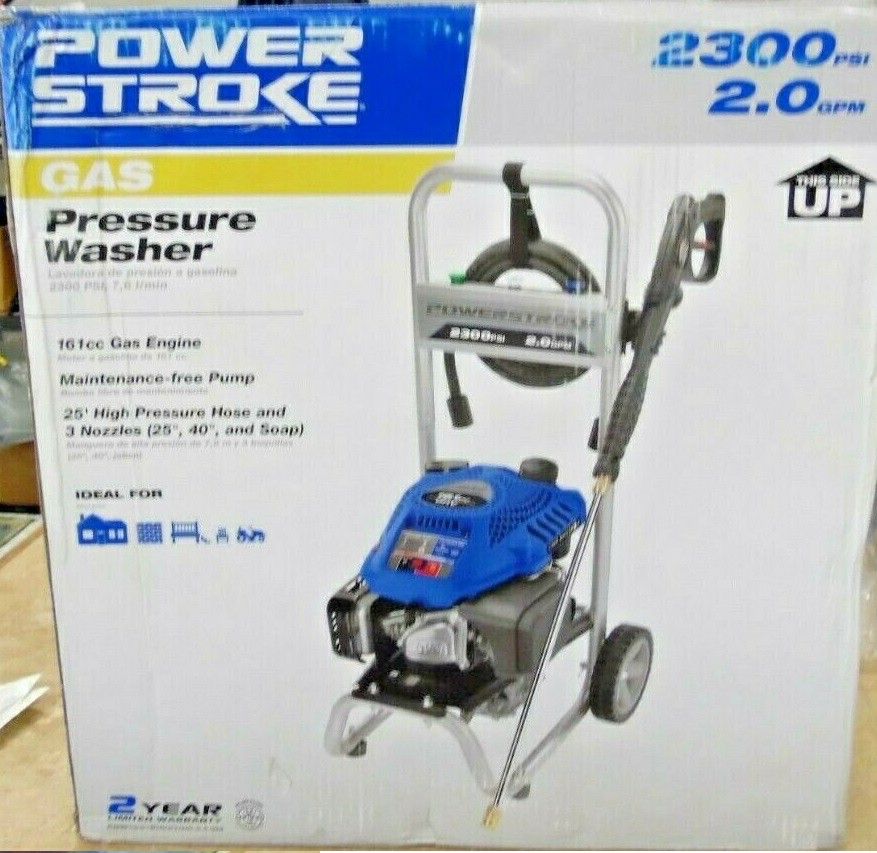 Powerstroke gas pressure washer 2300 psi 2.0 gpm deals