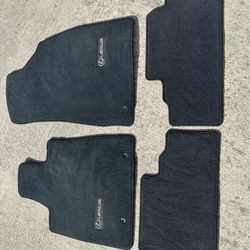 Lexus Floor Mats Black 2010-2012 rx350 rx450h