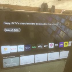 75" LG Smart TV