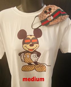 Mask with matching shirt