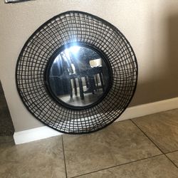 Black 30” Mirror