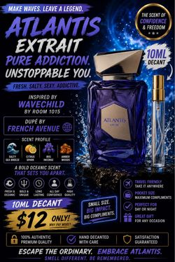 Atlantis Extrait Fragrance 10ml Decant