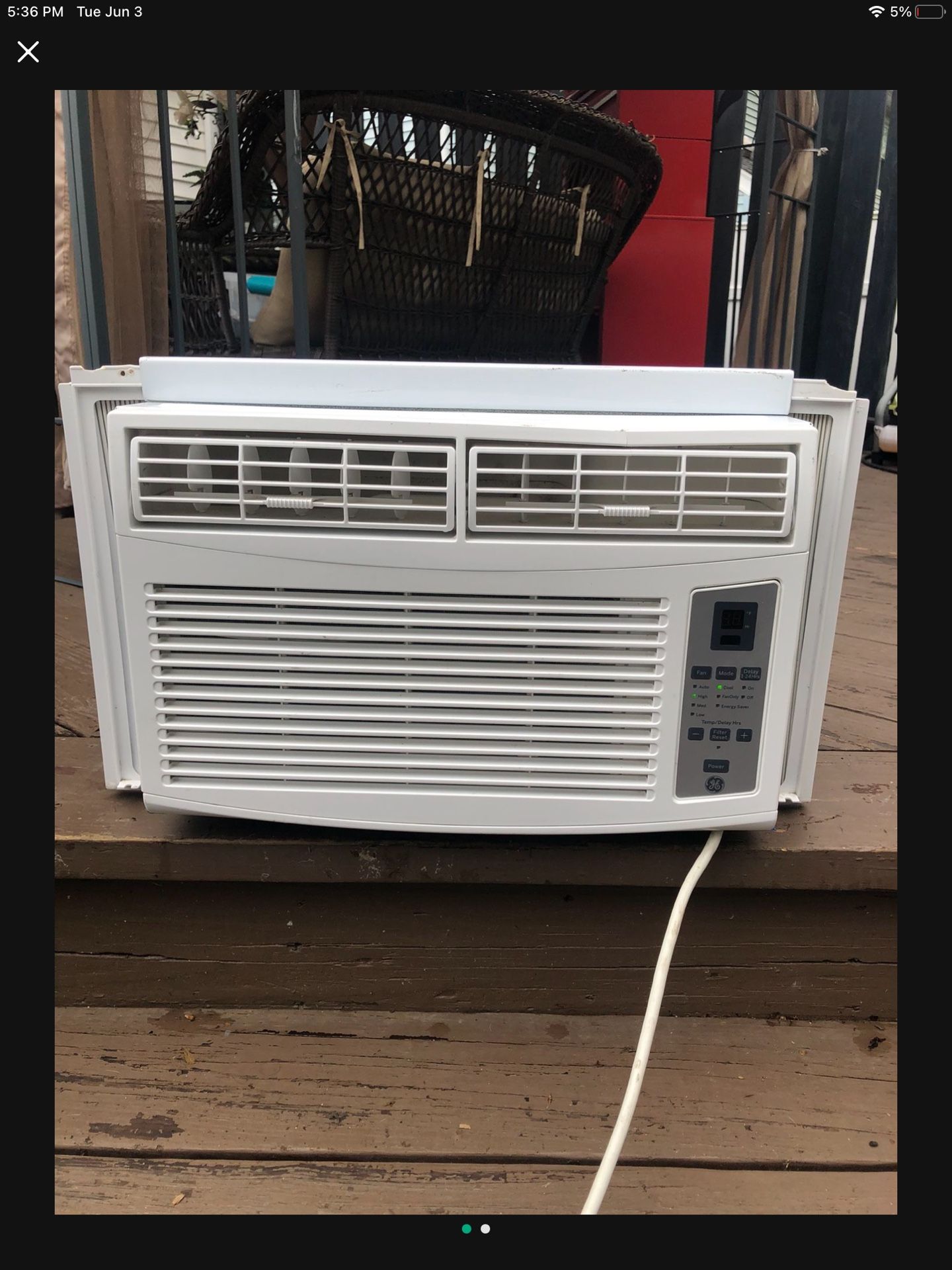 Air Conditioner Like New 6,000 BTU