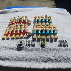 Foosball Table Player Figures Replacement Set