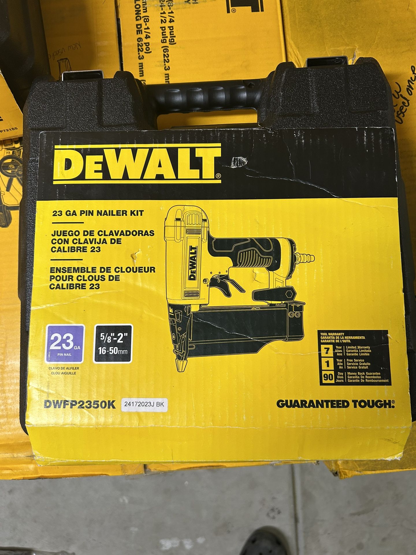 DEWALT 23-Gauge 2 in. Pin Nailer