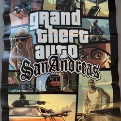 GTA San Andreas Poster