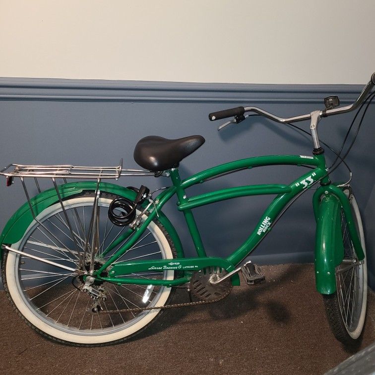 Vintage Men's Beach Cruiser - Promotional Bike For ‘33’ Rolling Rock Beer