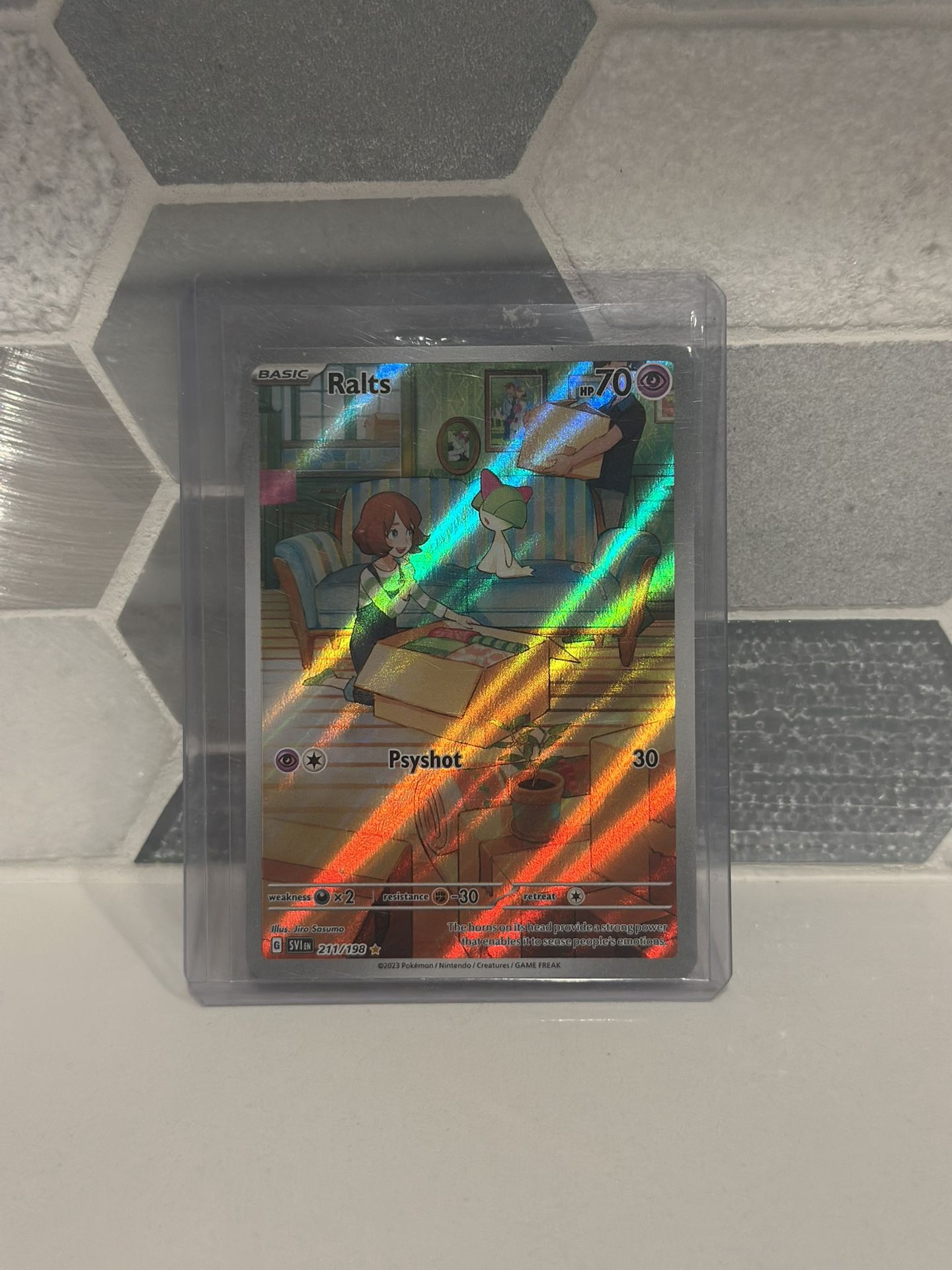 Ralts Pokemon Card