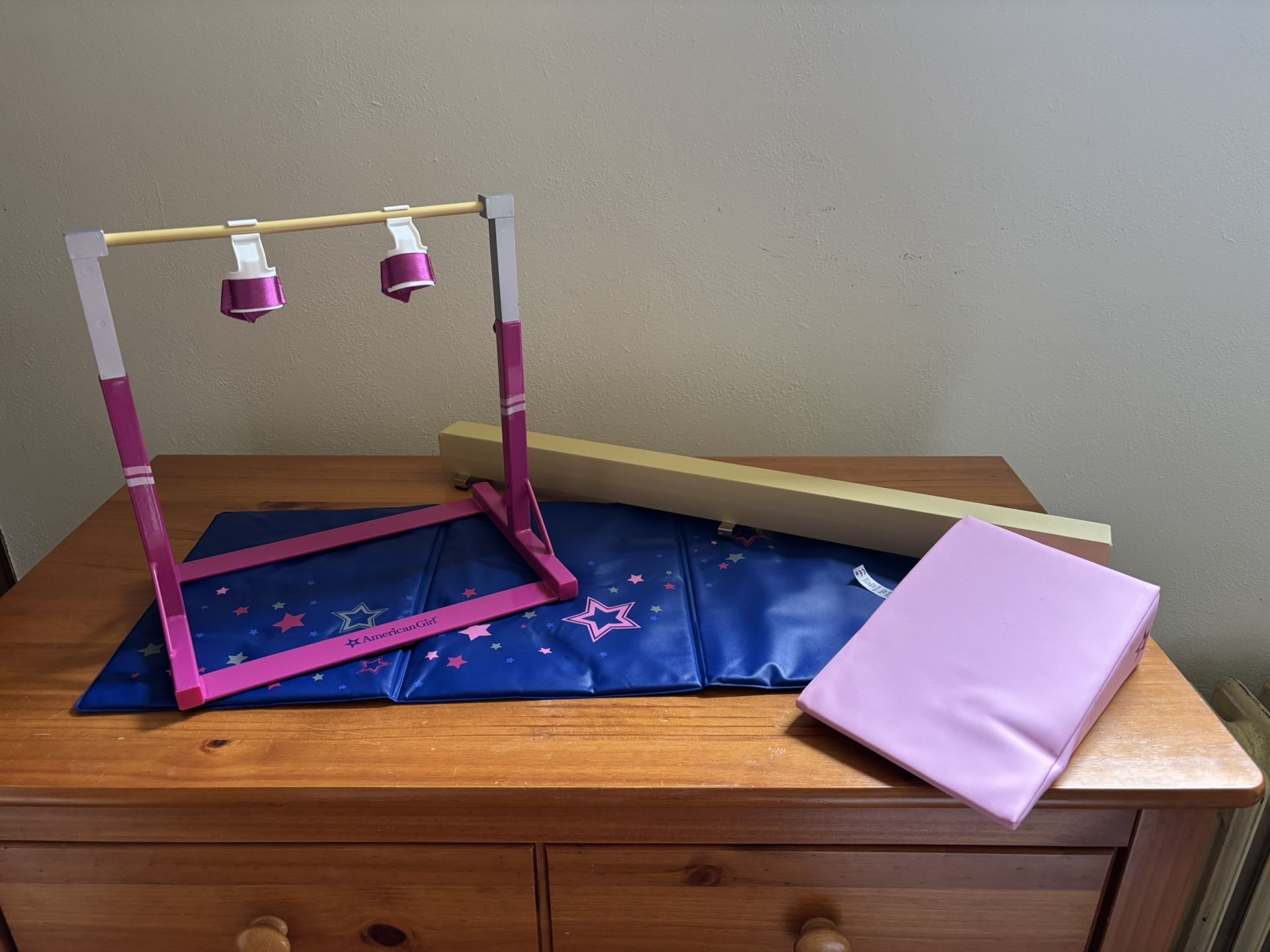 American Girl Gymnastics Set