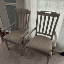 Two Arm Chairs For Sale