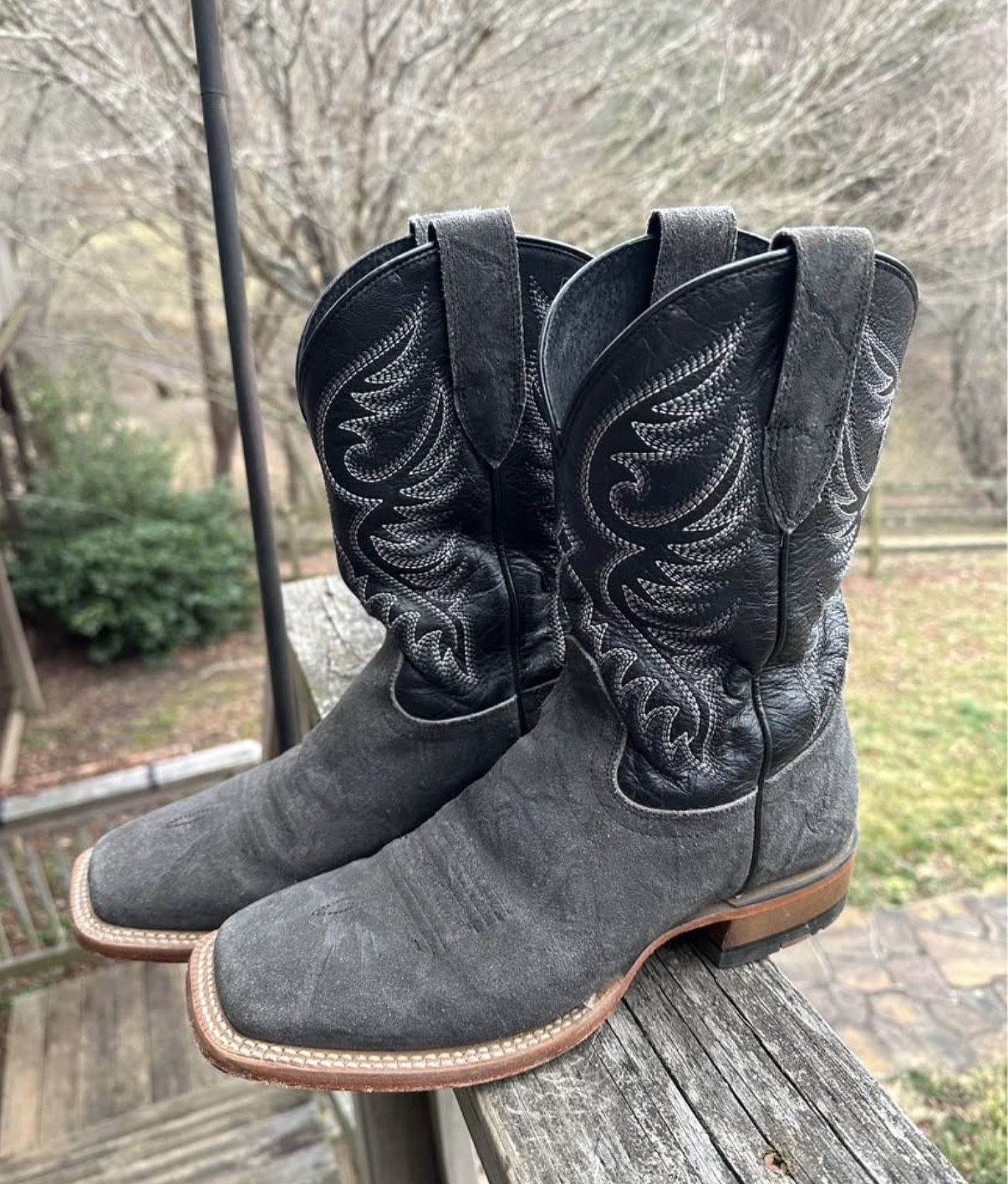 Ariat Cowboy Boots Men’s 8 Woman’s 9.5