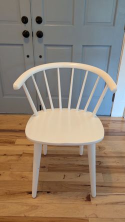 Solid wood dining chairs