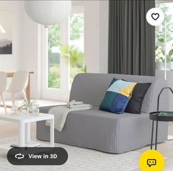 IKEA Gray Sleeper Sofa