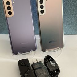 Samsung Galaxy S21 Plus 5g (128gb) purple And Silver UNLOCKED