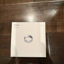 New Oura Ring 4 Silver Size 8
