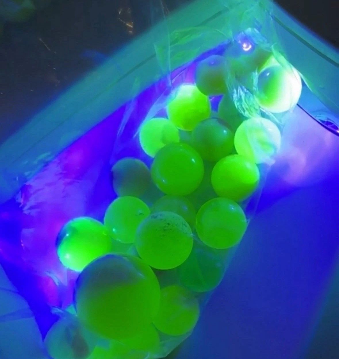 1,000+ VINTAGE COLLECTIBLE MARBLES - MANY UV REACTIVE HUGE COLLECTION!