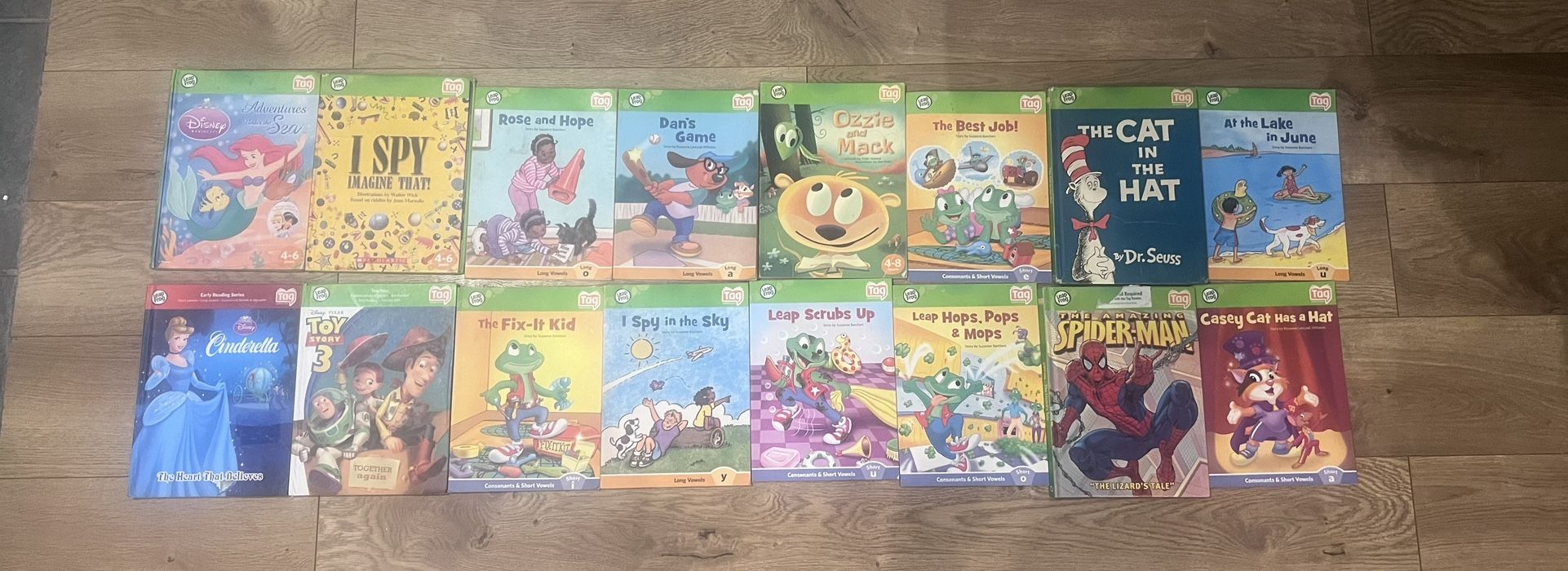LeapFrog Tag Reading System Interactive Children Books