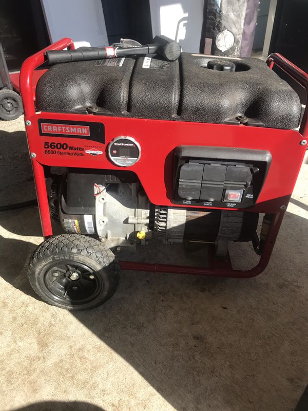 Craftsman 5600 Watt generator for Sale in WA OfferUp