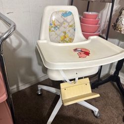 Winnie The Pooh Vintage High chair 