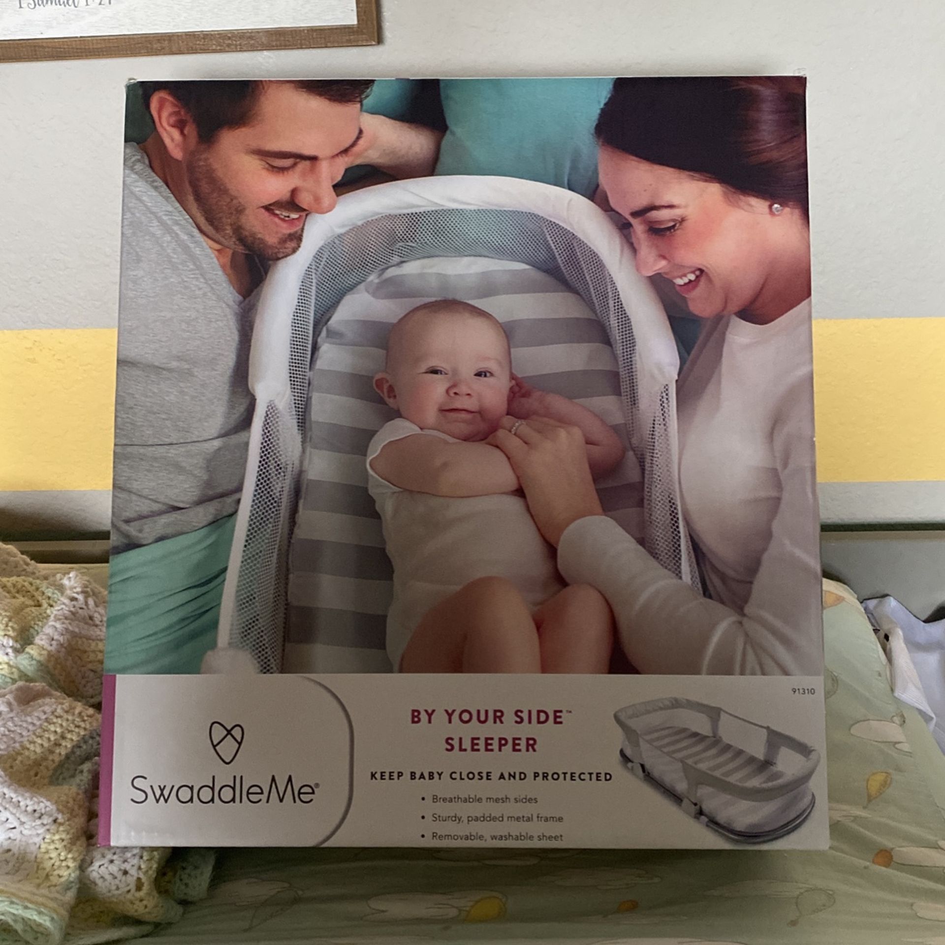 Swaddle Me By Your Side Sleeper
