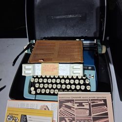 Vintage typewriter