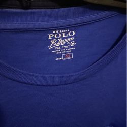 Ralph Lauren Polo Size Medium Long Sleeve Men’s Polo Jersey